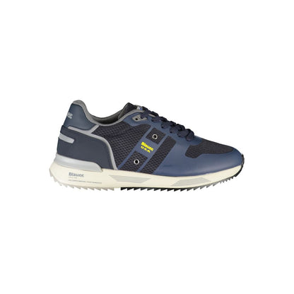 Blauer Blue Polyester Athletic Sneakers