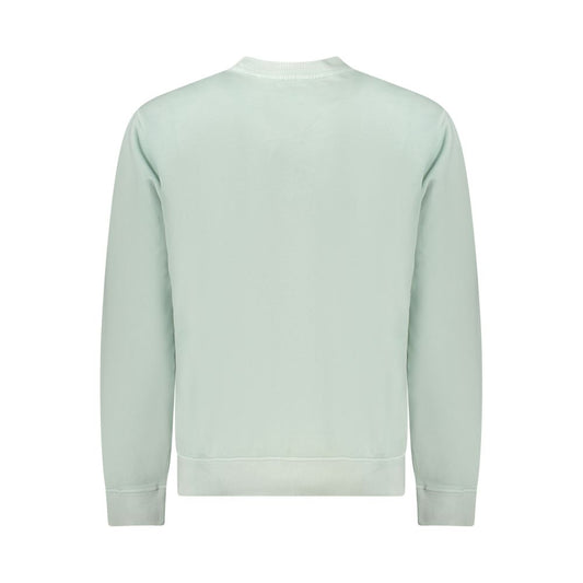 Hugo Boss Grüner Baumwollpullover für Männer