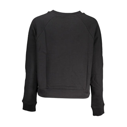 Vans Black Cotton Women Sweatshirt