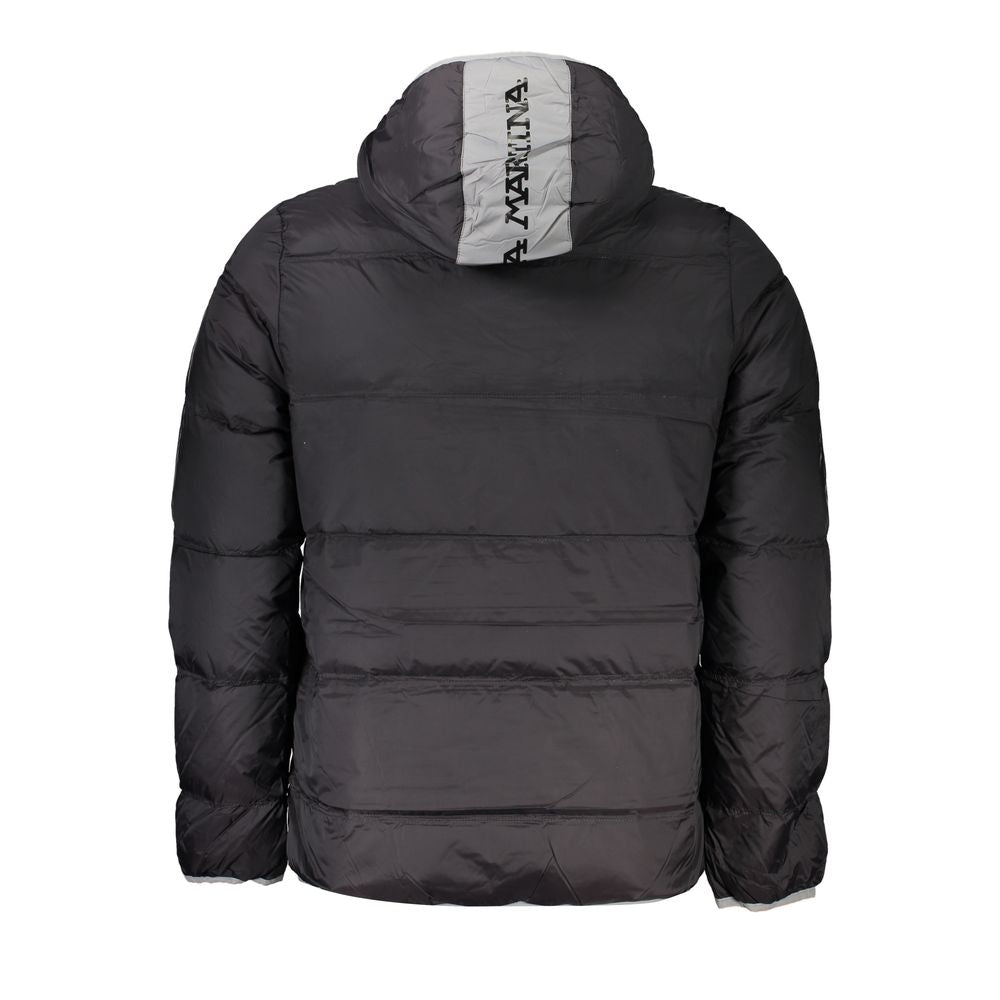 La Martina Black Polyamide Shell Jacket