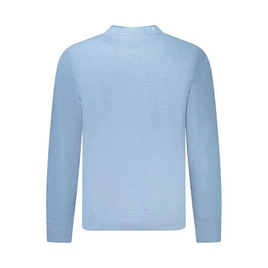 Hugo Boss Blauer Baumwollpullover für Männer