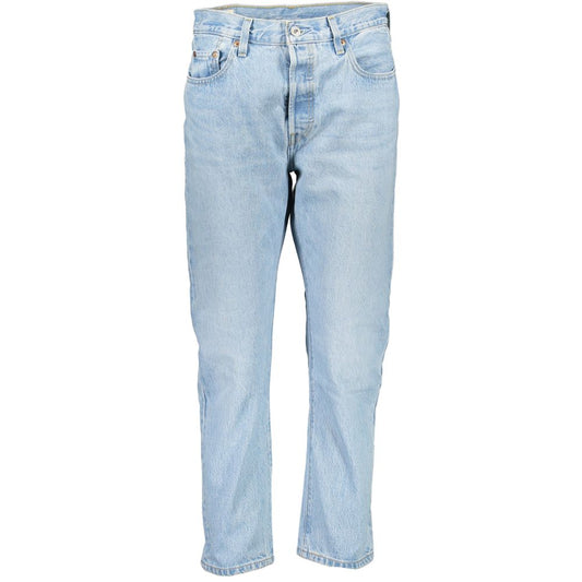Levi's Blaue Baumwoll-Jeans für Frauen