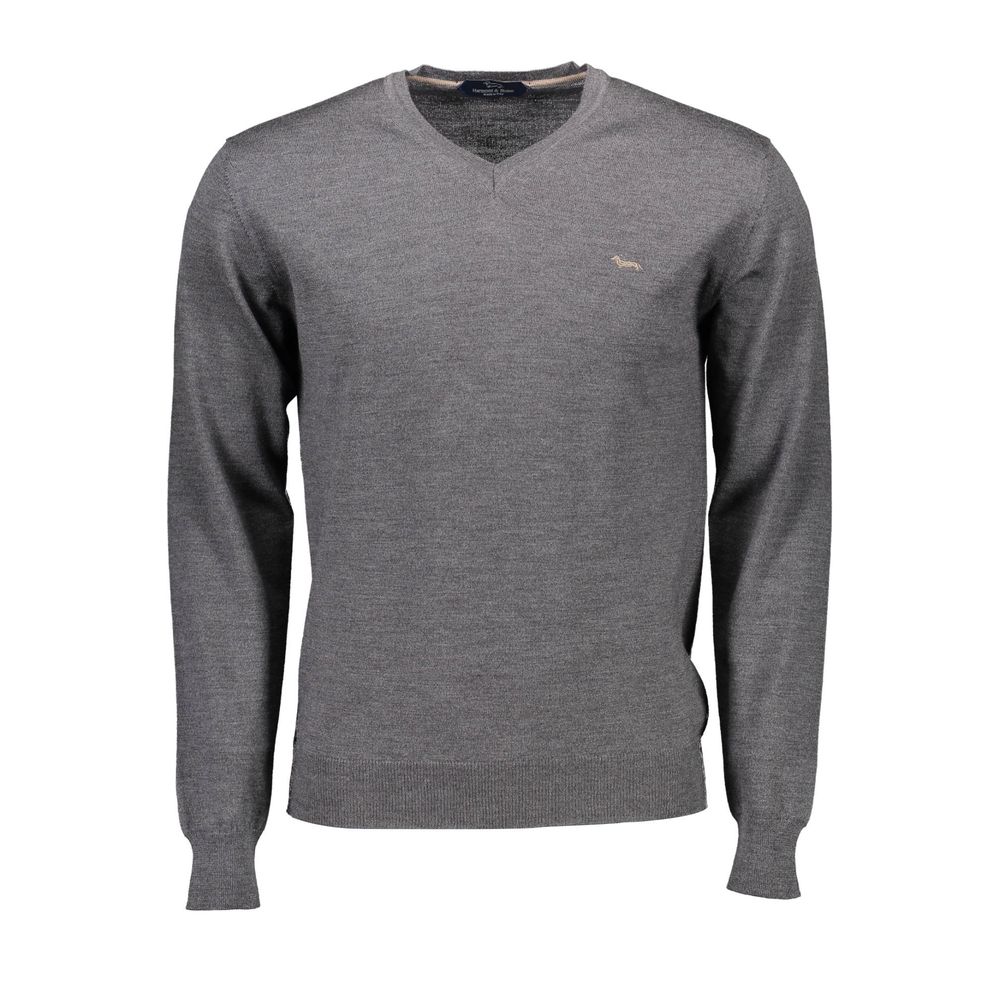 Harmont & Blaine Grigio Wool Mens Sweater