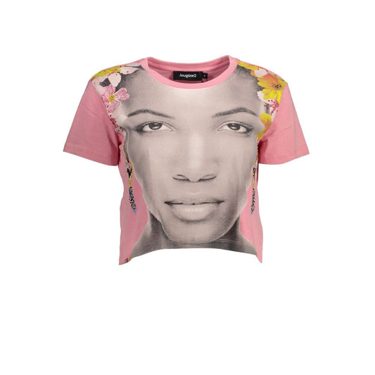 Desigual Rosa Baumwolle Damen Top
