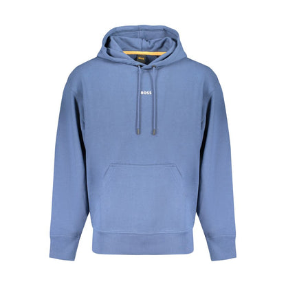 Hugo Boss Blauer Baumwollpullover für Männer