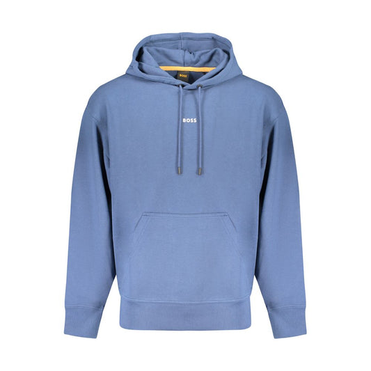 Hugo Boss Blauer Baumwollpullover für Männer