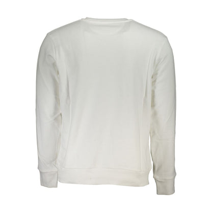La Martina Bianco Cotton Men Sweatshirt