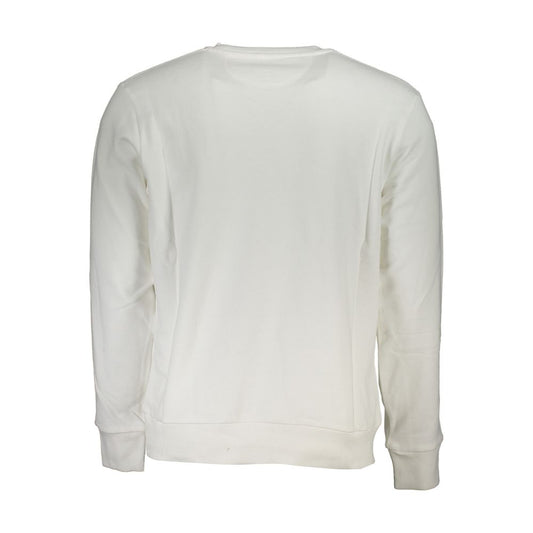 La Martina Bianco Cotton Men Sweatshirt