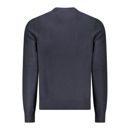 Hugo Boss Blauer Baumwollpullover für Männer