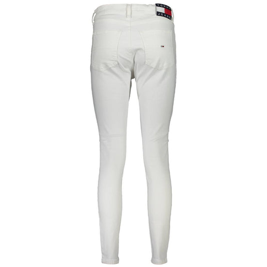 Tommy Hilfiger Weiße Baumwoll-Jeans für Frauen