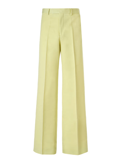 Gucci Lime Yellow Polyester Pants