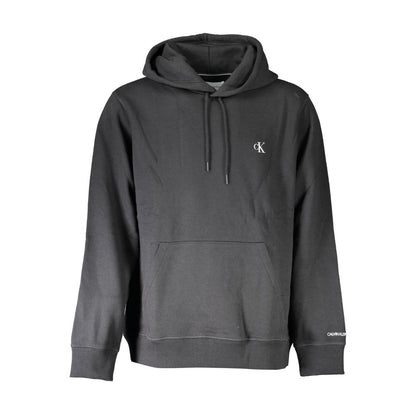 Calvin Klein Schwarzer Baumwollpullover für Männer