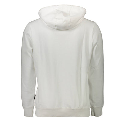 Napapijri White Cotton Men's Sweatshirt