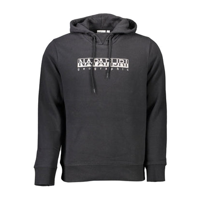Napapijri Black Organic Cotton Men's Sweatshirt