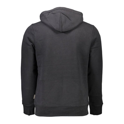 Napapijri Black Organic Cotton Men's Sweatshirt