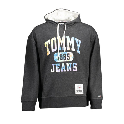 Tommy Hilfiger Schwarzer Baumwollpullover für Männer