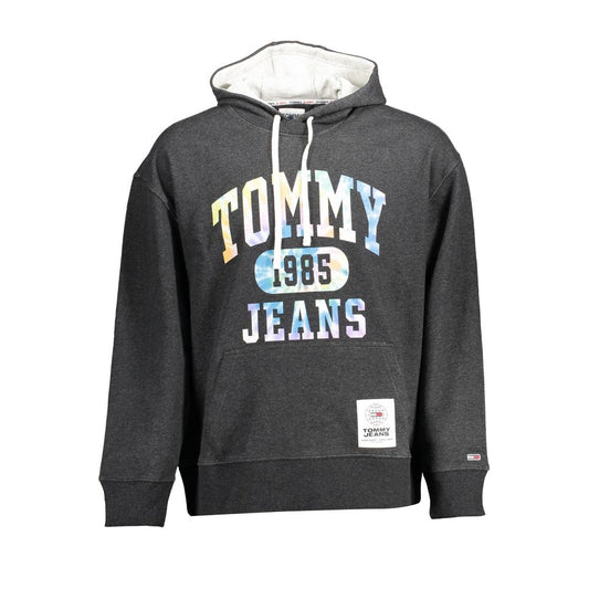 Tommy Hilfiger Schwarzer Baumwollpullover für Männer