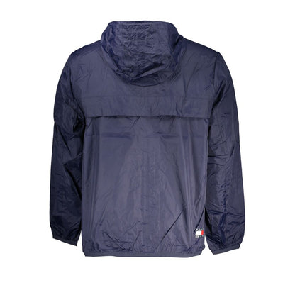 Tommy Hilfiger Blaue Recycelte Nylon Herren Jacke