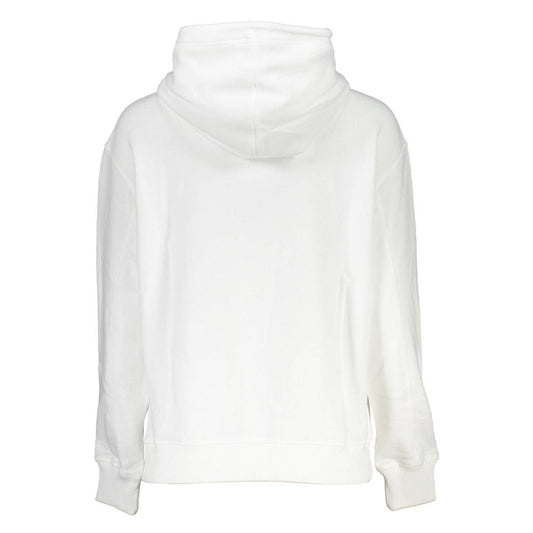 Calvin Klein Weißer Baumwollpullover für Frauen