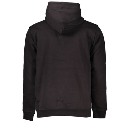 Tommy Hilfiger Schwarzer Baumwoll-Sweater Hoodie für Männer