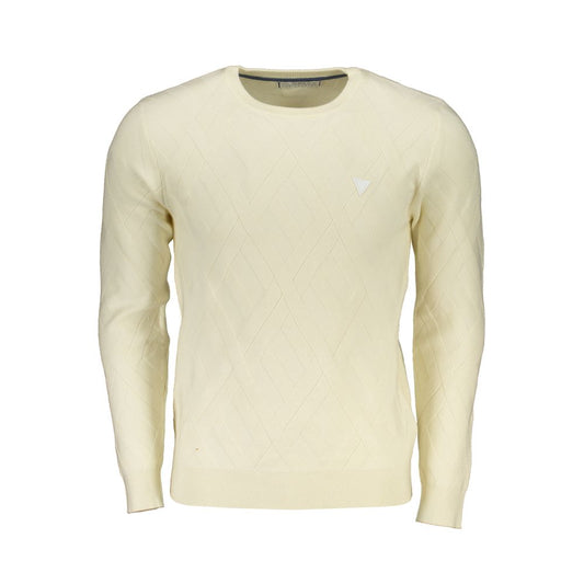 Guess Jeans White Polyester Sweatshirt