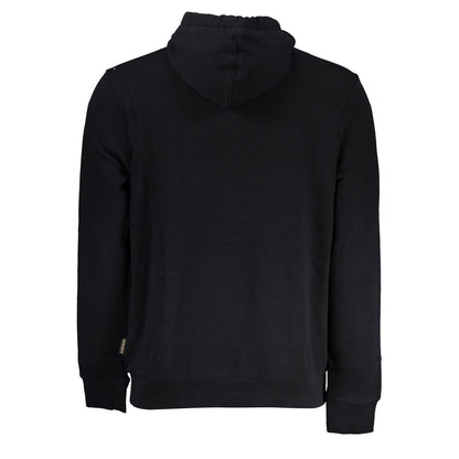Napapijri Black Cotton Men's Sweatshirt