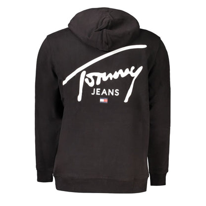 Tommy Hilfiger Schwarzer Baumwollpullover für Männer