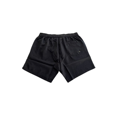 Trussardi Beachwear Black Polyester Men's Swim Short