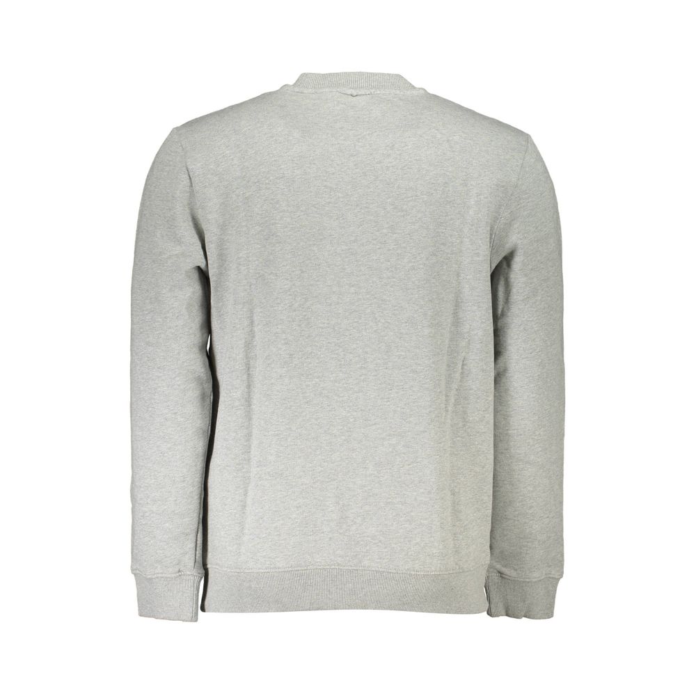 Napapijri Gray Cotton Sweatshirt