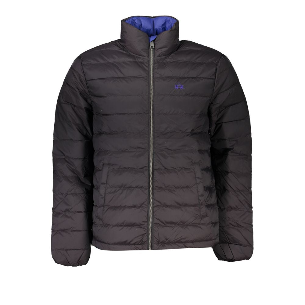 La Martina Black Polyamide Shell Jacket