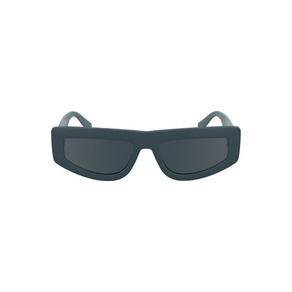 Calvin Klein Blaue Sonnenbrille aus biobasiertem Stoff für Frauen