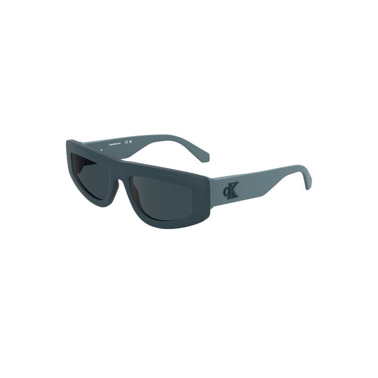 Calvin Klein Blaue Sonnenbrille aus biobasiertem Stoff für Frauen