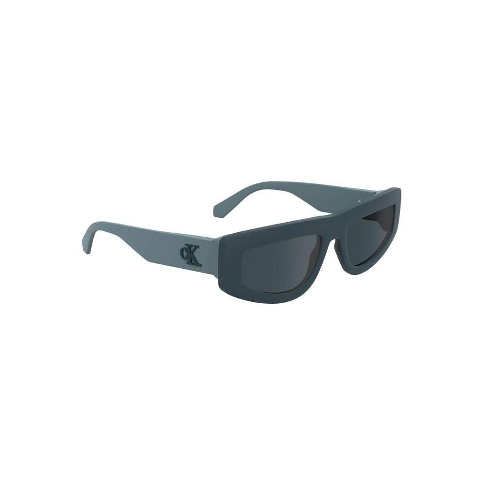 Calvin Klein Blaue Sonnenbrille aus biobasiertem Stoff für Frauen