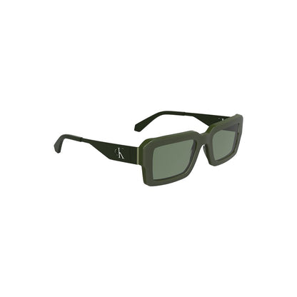 Calvin Klein Grüne Acetat-Sonnenbrille für Frauen