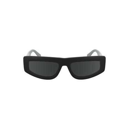 Calvin Klein Schwarze biobasierte Damen-Sonnenbrille