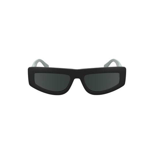 Calvin Klein Schwarze biobasierte Damen-Sonnenbrille