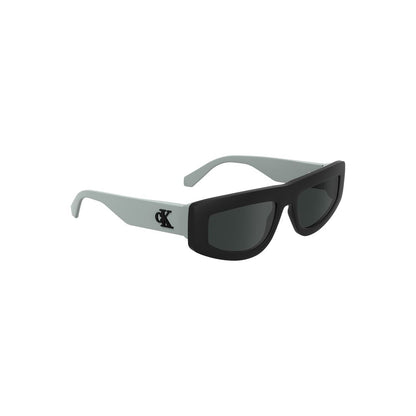 Calvin Klein Schwarze biobasierte Damen-Sonnenbrille