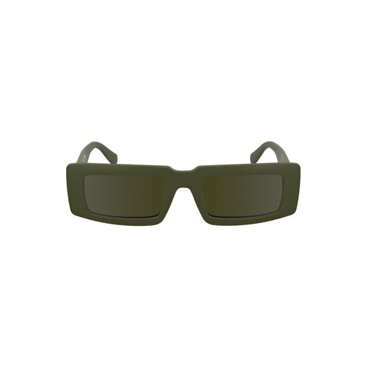 Calvin Klein Grüne Sonnenbrille aus biobasiertem Stoff für Frauen