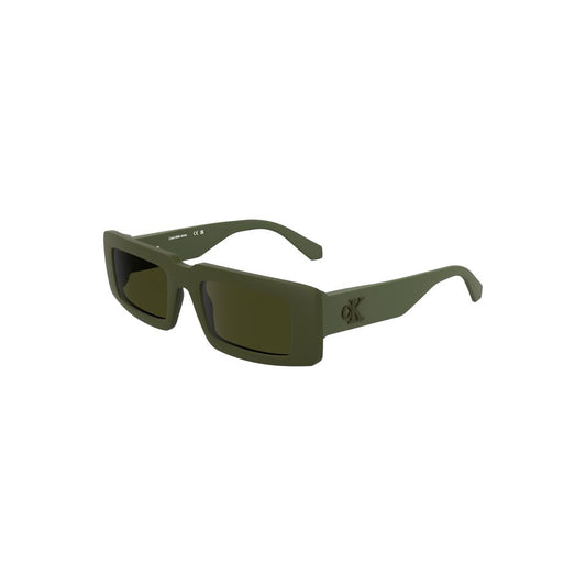 Calvin Klein Grüne Sonnenbrille aus biobasiertem Stoff für Frauen