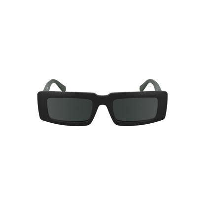 Calvin Klein Schwarze Sonnenbrille aus biobasiertem Stoff für Männer