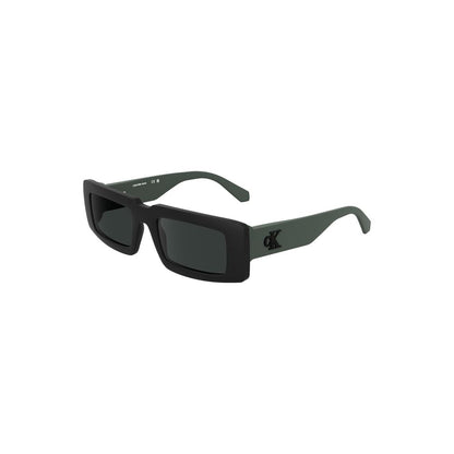Calvin Klein Schwarze Sonnenbrille aus biobasiertem Stoff für Männer