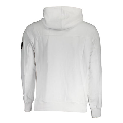 Calvin Klein Herrenpullover aus weißer Baumwolle