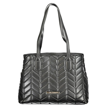 Mario Valentino Black Polyethylene Women Handbag