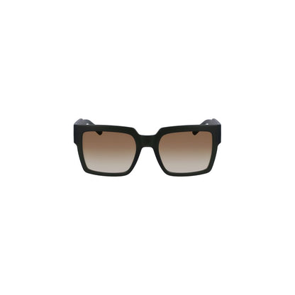 Calvin Klein Braune Kunststoff-Sonnenbrille für Frauen