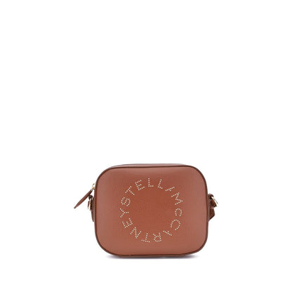Stella McCartney Brown Other Fibres Shoulder Bag