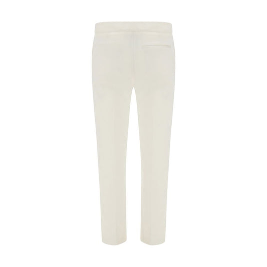 SA SU PHI White Silk Casual Pants