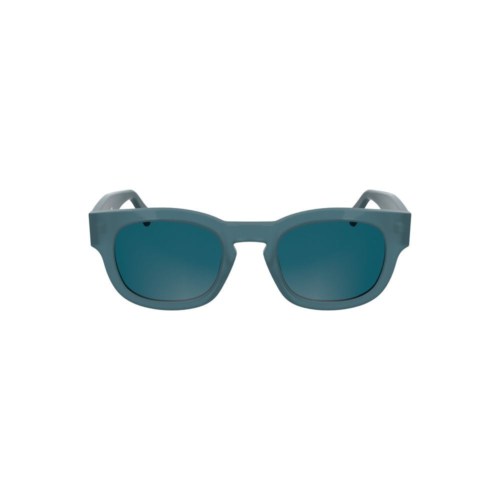 Calvin Klein Blaue Acetat-Sonnenbrille für Frauen