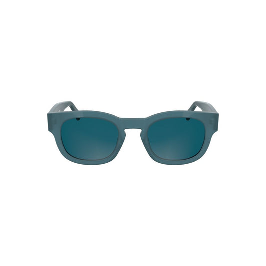 Calvin Klein Blaue Acetat-Sonnenbrille für Frauen