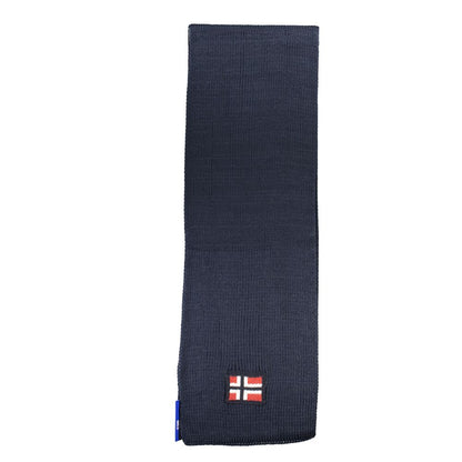 Norway 1963 Blauer Marabu-Schal für Männer