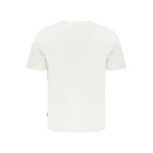 Pepe Jeans White Cotton Men T-Shirt